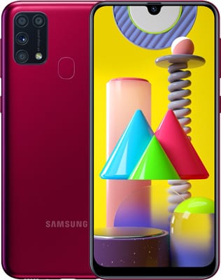 samsung galaxy m31 красный