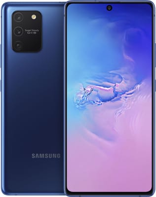 samsung galaxy S10 Lite синий